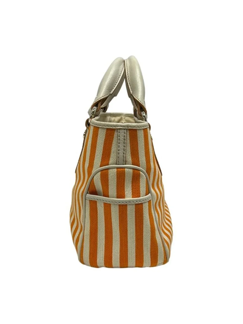 Celine Tote Bag Boogie Ivory Leather
